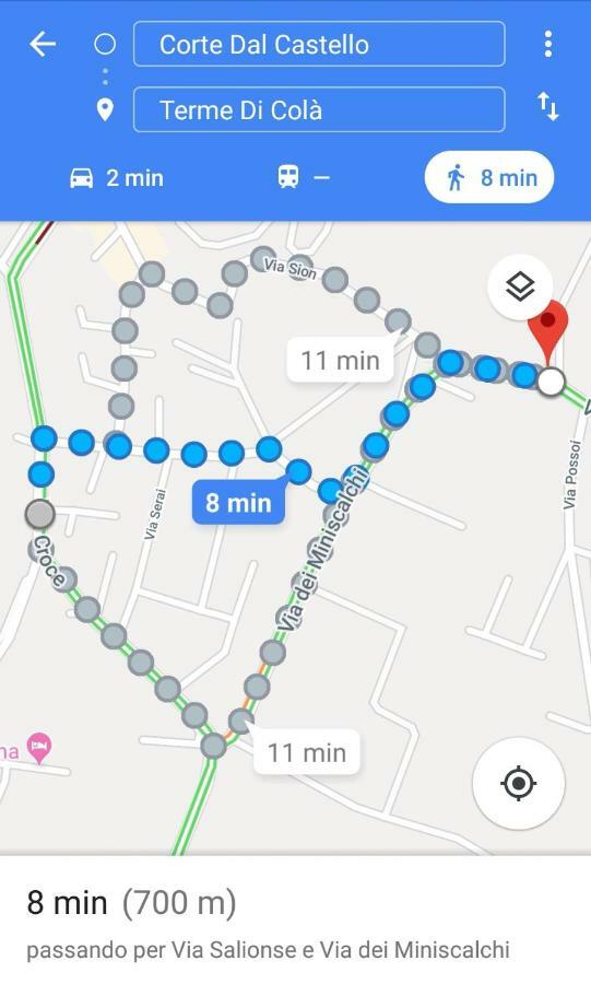 Corte Dal Castello Localita Termale 콜라 외부 사진